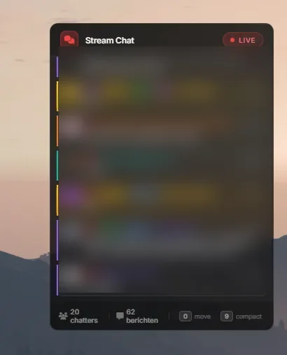 Stream Chat Overlay screenshot